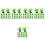 100Pcs Realistic Artificial Aquarium Plants Tank Ornament 5