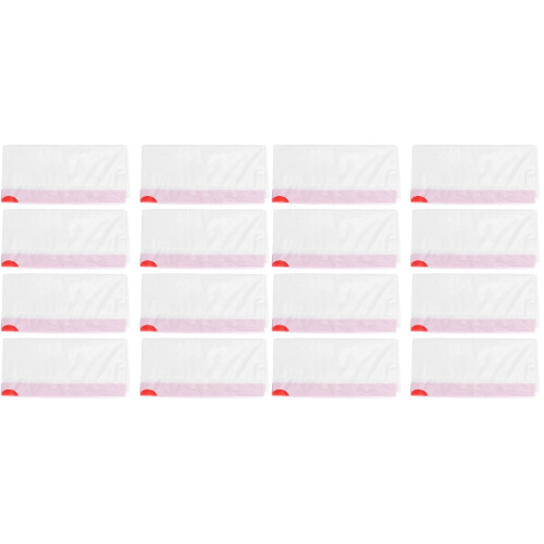 20Pièces Litière Chat Nettoyage Facile Pe Coloré Usage Stockage 1
