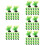 100Pcs Realistic Artificial Aquarium Plants Tank Ornament 10