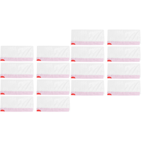 20Pièces Litière Chat Nettoyage Facile Pe Coloré Usage Stockage 2