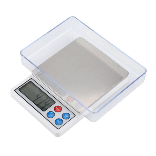 Stainless Steel Platform Kitchen Scale, Multi-Unit Conversion for Versatility, Portable Mini Scale for Convenience 1