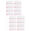 20Pièces Litière Chat Nettoyage Facile Pe Coloré Usage Stockage 6