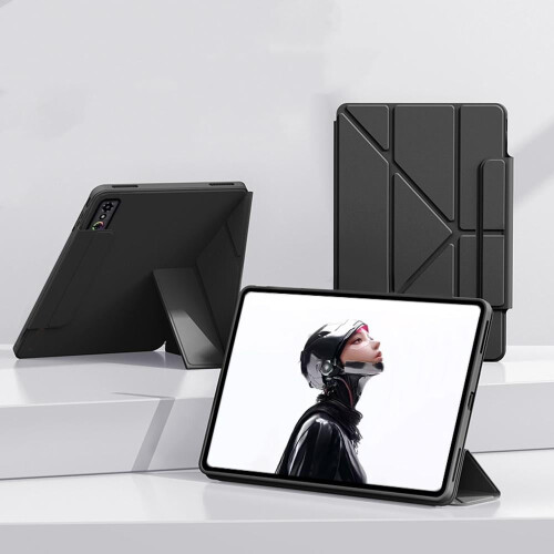Προστατευτική θήκη από PU δέρμα για το RedMagic Astra Gaming Tablet – Βάση πολλαπλών γωνιών, 2