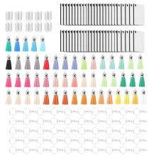 250 Pieces Rectangle Sublimation Keychain Blank Bulk, Sublimation Blank Keychain 2.4Inch Heat Transfer Blank Keychain