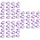 60Pcs Purple Cake Decorating Icing Bag Rings for Secure Sealing 6