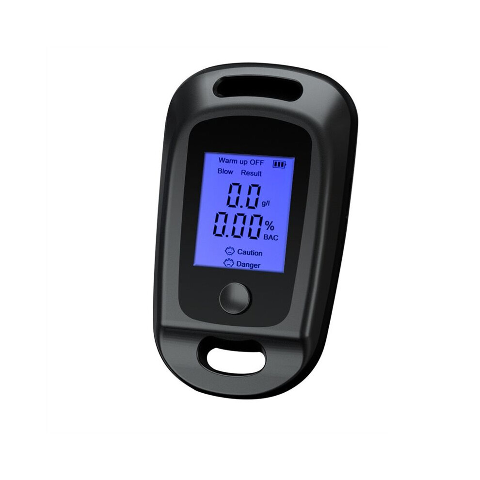 Digital Alcohol Tester Professional Alcohol Detection Breathalyzer Lcd Display Drunk Driving Tester Alcotester Black 6033970375896