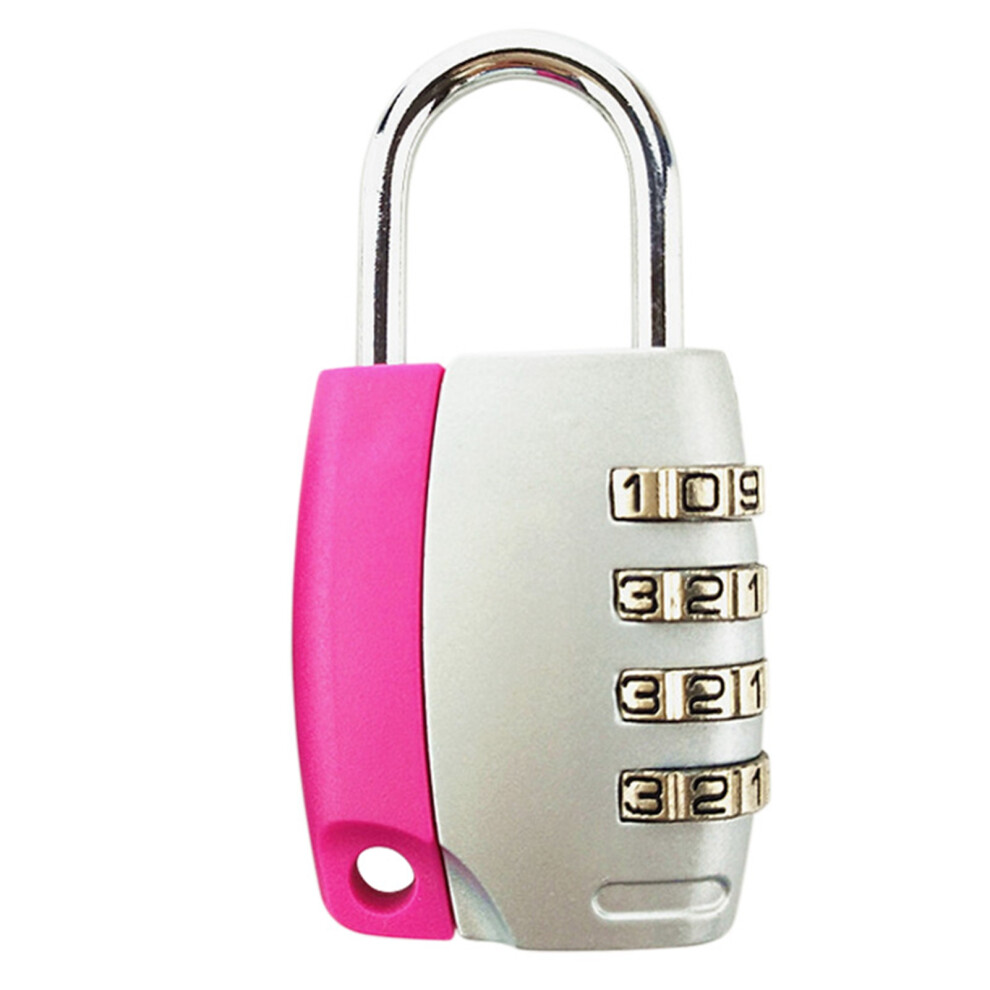 Secure Locker Padlock With10000combinations, Zinc Alloy4digit Resettable Waterproof Outdoor Combination Lock With Anti Shim Technology Keyless 9370362977106