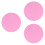 3Pcs Pink 12 Inch Cake Plates Round Cake Baking Boards Base 6