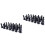 40Pièces Valve Tr-413 Snap-in Noir Pour Durable Utilisation 3