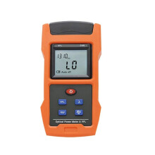 Optical Power Meter Combined Visual Fault Locator Function, Fiber Light Tester with Rechargeable Battery -70dB