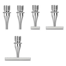 Kit de Pointes de Peinture Diamant en Acier Inoxydable, Version Fine, pour Travaux Artistiques de Précision, 11369, 5 Pièces.