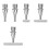 Thin Version Stainless Steel Diamond Painting Tips Kit for Precision Artwork 11369 5pcs 1