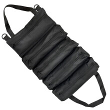 Tool Bag Roll Rollable Carrying Heavy Duty Tool Organizer Portable Tool Storage Bags Waterproof Oxford Cloth-Zipper B