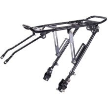 Suport pentru biciclete de touring de mare capacitate, suport universal reglabil pentru biciclete, suport pentru bagaje pentru biciclete din aliaj de