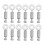 12Pcs DIY Leather Located Needles Tools,Position Leather Edges Lock Needles Locking Pin Leathercraft Fixed Suture Tools 1