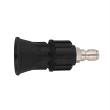 1/4 Quick Connect 40 Degree Pressure Washer Nozzle Guard Stainless Steel Pressure Washer Nozzle High-Efficiency Cleaning