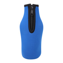 Housse isotherme réutilisable pour bouteille de bière, en néoprène, pour bouteilles de 35 cl, avec fermeture éclair et isolation renforcée.