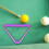 Triangle 8-Ball Billiard Rack Holder for Pool Table Accessories 6