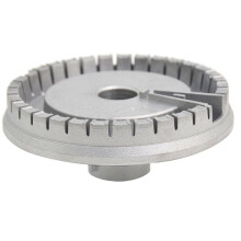 WB16X24722 Oven Gas Range Extra Large Surface Burner Base, General Replacement Part for GE and