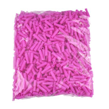 Silicone Nozzle, Stainless Steel Straw Protective Cover, Food Grade Inner Diameter 6MM Straw Cover Nozzle Red