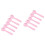 200Pièces Sporks Jetables Rose Usage Cuisine Facile 3
