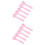 200Pièces Sporks Jetables Rose Usage Cuisine Facile 4