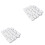 200Pièces Bonnet Douche Réutilisable Pour Voyage Spa 3