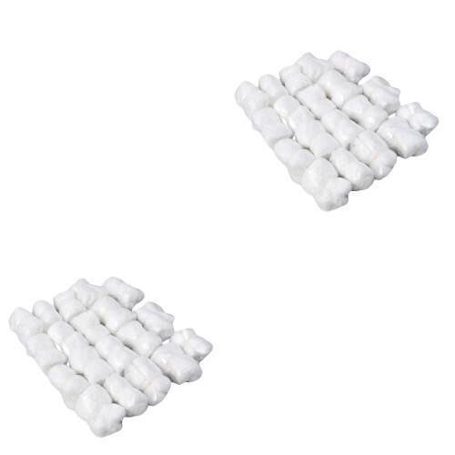 200Pièces Bonnet Douche Réutilisable Pour Voyage Spa 2