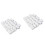 200Pièces Bonnet Douche Réutilisable Pour Voyage Spa 4