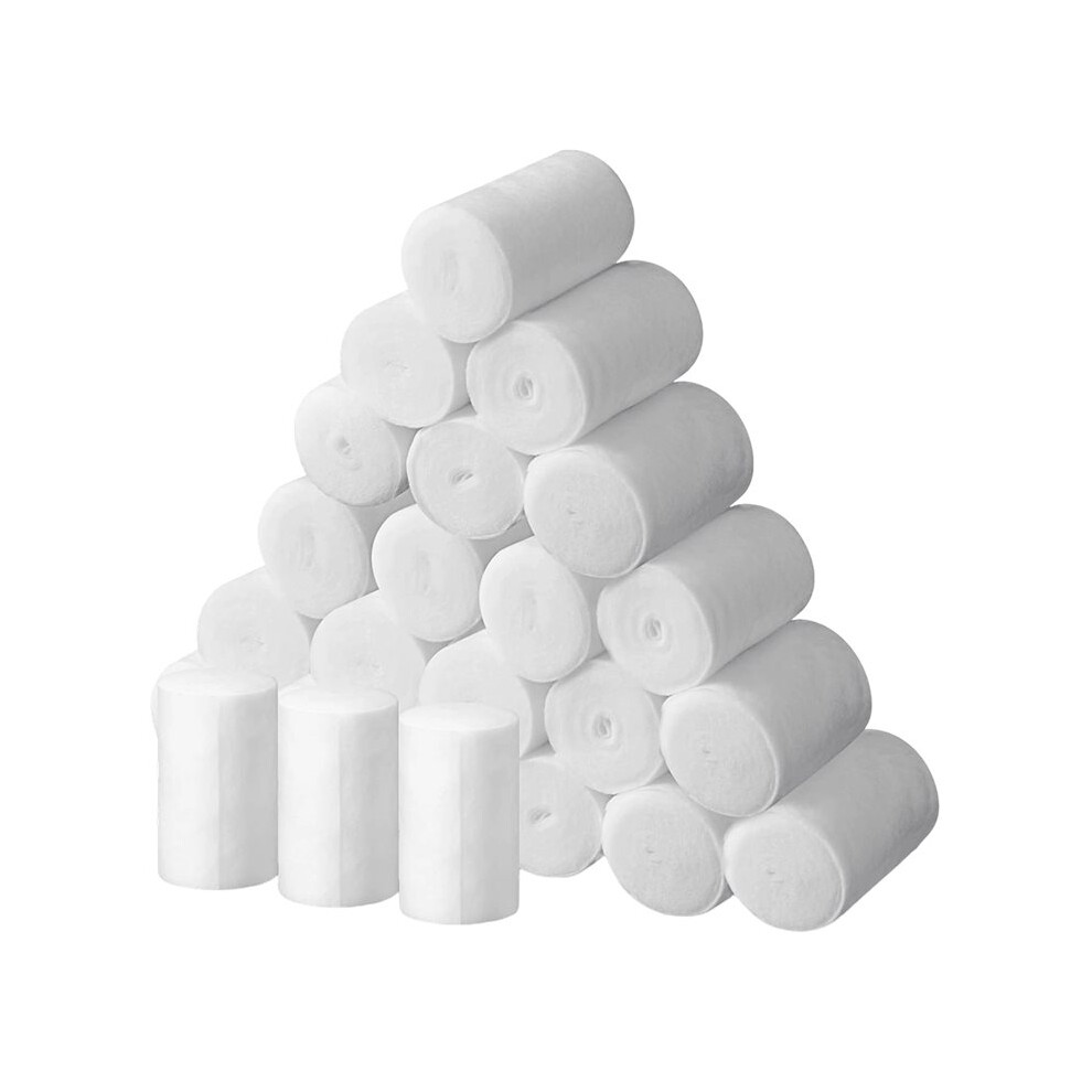 24 Rolls Cast Padding Individual Pack Undercast Padding Roll Wrap Bandage With Plaster Soft Cloth For Halloween Wrap 6033669464139