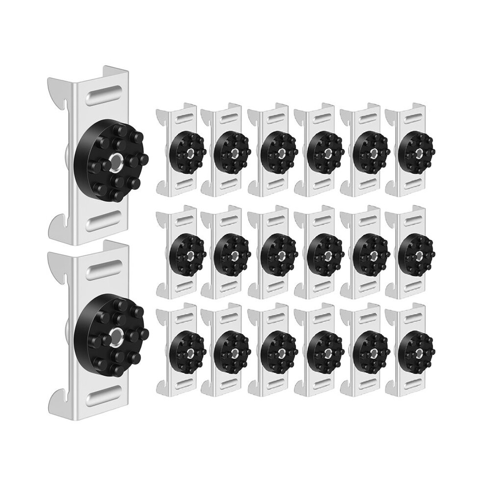20 Pack Soundproofing Sound Isolation Clips Resilient Channel Mounting Clip Reduces Noise From Noisy Neighbors 6032703844234