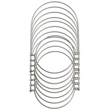 12 Pcs Jar Handle Canning Accessories Jars Hanging Handles Glass Hangers for 70 Standard Mouth
