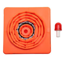 Collapsible Reflective Cone High Brightness Roadblock Plastic Road Traffic Mark Facilities Flashing Warning Lights Signs