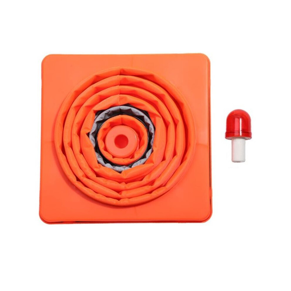 Collapsible Reflective Cone High Brightness Roadblock Plastic Road Traffic Mark Facilities Flashing Warning Lights Signs 4713332051379
