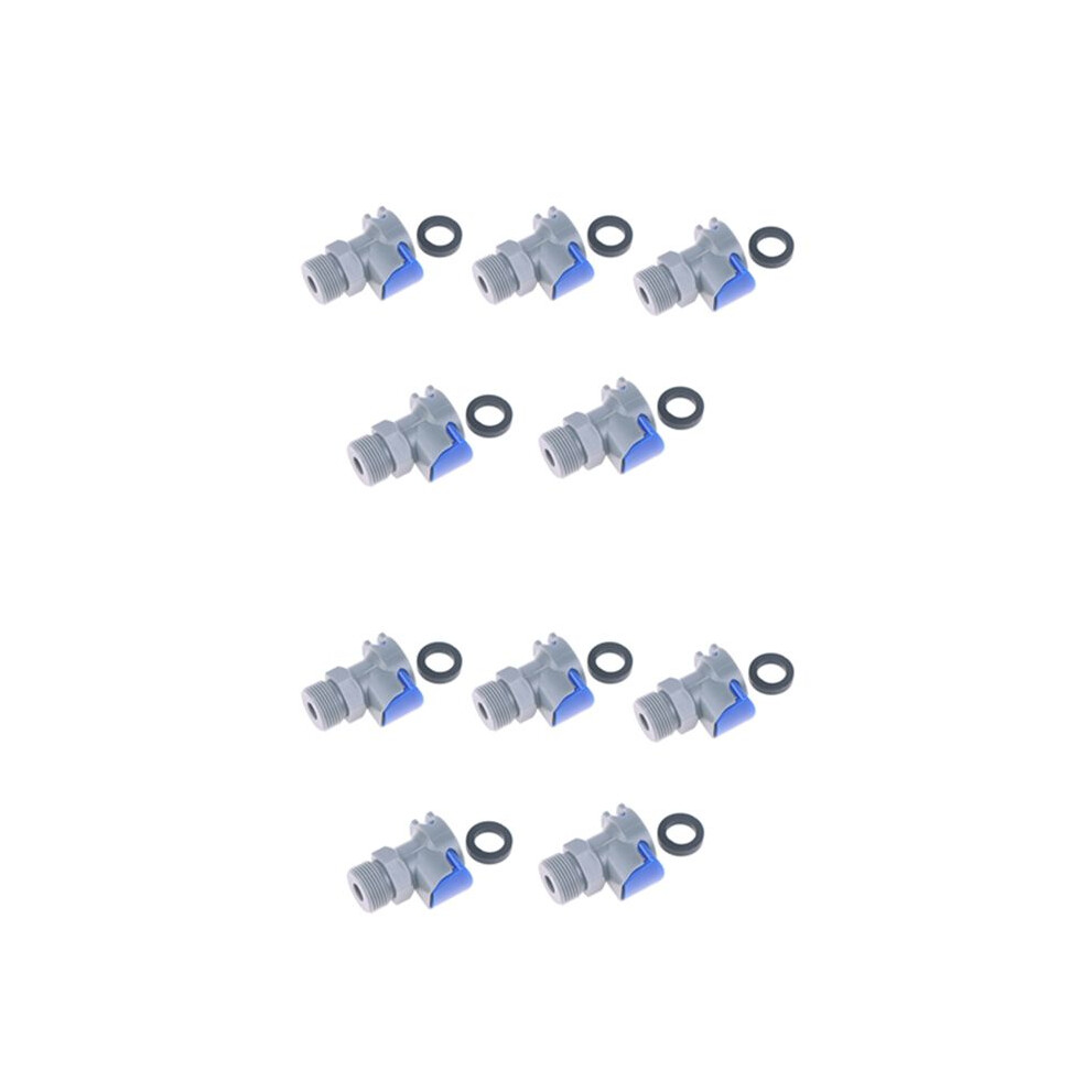 10Pcs M10 To M15x1 Quick Connect Hose Connector Kitchen Faucet Hose Connector Water Hose Pipe Tap Connector 6033286383202