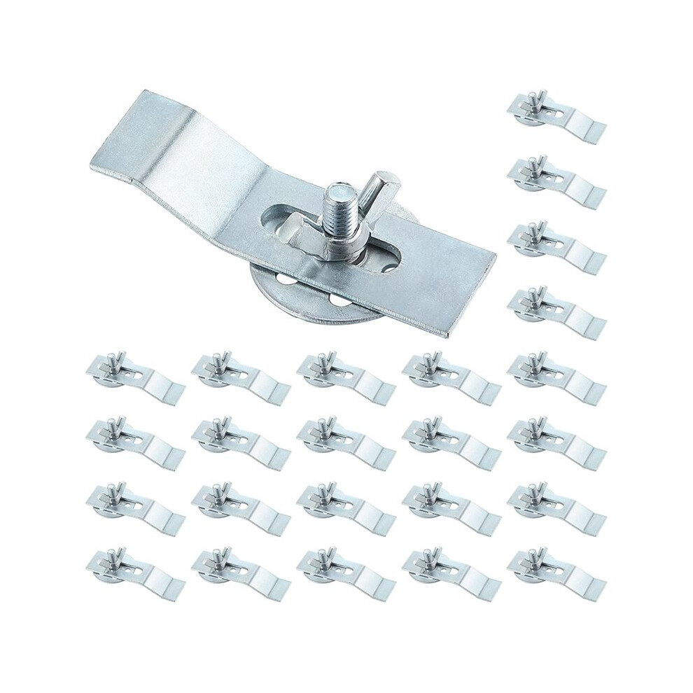 24 Pcs Undermount Sink Clips Kit, Heavy Duty Installation Support For Sinks 6033065419115