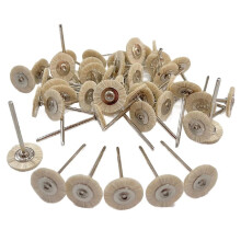 144Pcs 22mm Polishing Wheel Brushes for Jade Jewelry Shank T-Shaped Brush Rotary Tools Jewelry Making Hand Tool B