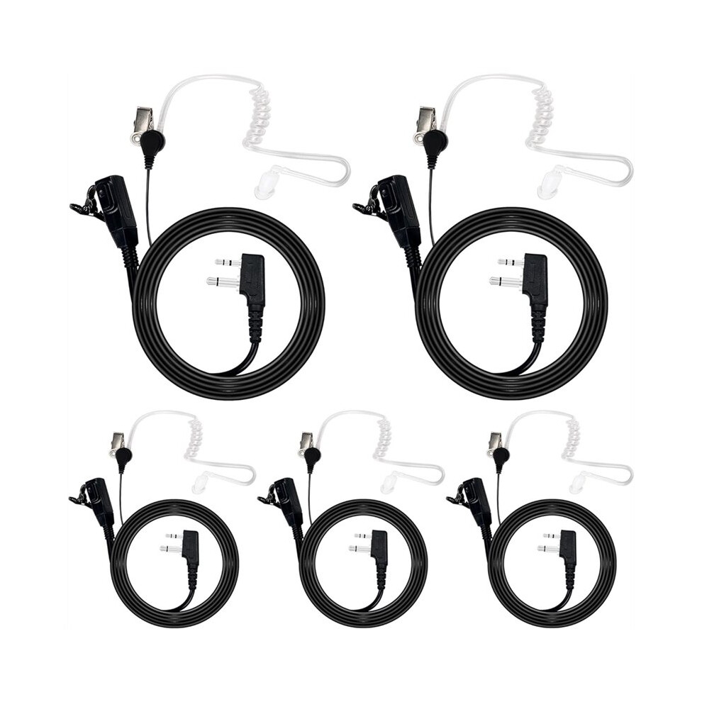 Walkie Talkie Headset For Midland Acoustic Tube Earpiece With Mic Ptt For Gxt1000vp4 Lxt500vp3 Gxt1050vp4 Gxt1000xb 4713131928360