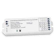 12V/24V PWM-LED-Dimmer mit 2,4G-Funkfernbedienung für Einfarbige LED-Streifen B