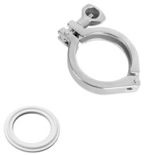 Tri Clamp Roestvrijstalen Fittinghuls met O-Ringafdichting voor Thuisbrouwen A