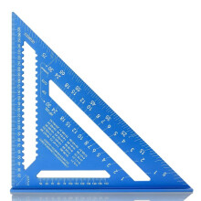 Timmermanswinkelhaak, 30 cm (12 Inch) Spantwinkelhaak, Houtbewerkingsgereedschap, SAE- en Metrische Dubbele Schaalverdeling, Timmermansmeetinstrument