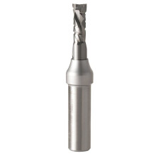 TIDEWAY A9 TCT 12.7mm Compression Milling Cutter &DOWN Cut Two Flute Spiral Slotting Milling Tool CNC Router Bit Wood B