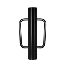 -Border Heavy Metal Fence Installer Bracket Fence Post with Handle U-Shaped Post Pile Driver Carbon Steel Material