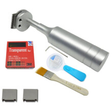 QFH-A Manual Grid Adhesion Tester Grid-Cut Tester with 1MM/2MM 2 Blades with Magnifier Paint Film Grid Scratcher