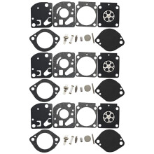 3pcs Carburetor Diaphragm Gasket Repair Kit for  BR500 BR550 BR600 Trimmer ZAMA RB-114 Replacement Spare Part