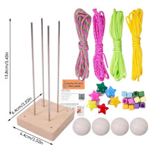 Paracord-Affenfaust-Set - Strapazierfähiges Paracord, Knotenset, Handgefertigtes Paracord-Bastelseil, DIY-Kugelset