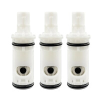 3pcs 1224 1224B Faucet Cartridge Replacement for MOEN Most Double Handle Moen Faucets and Tub/Showers