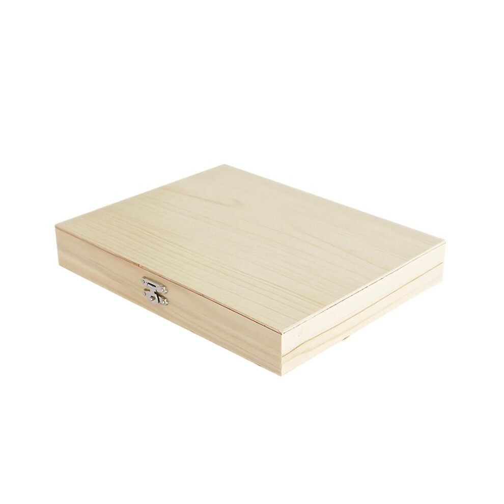 Photos - Tool Box Wooden Microscope Slide Storage Box, Specimen Protect Case in 9.1 X 7.4 X 1.4 in / 23 X 18.8 X 3.5 cm