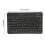 10 Inch Wireless Bluetooth Keyboard, Silent ABS, 110mAh, Black 2