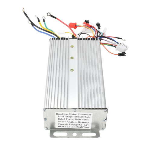 Intelligenter Bürstenloser Zweireihen-Motorcontroller 3000W für E-Bikes 48V-84V